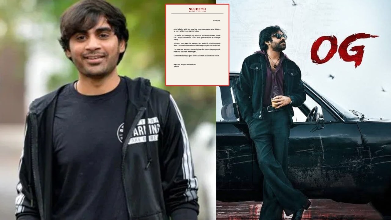 Director Sujeeth react on social media rumours