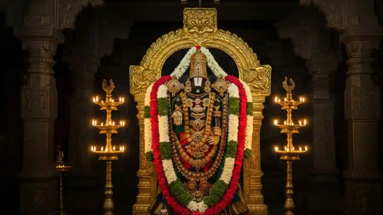 Sri Venkateswara Ashtottara Satanama Stotram - Telugu