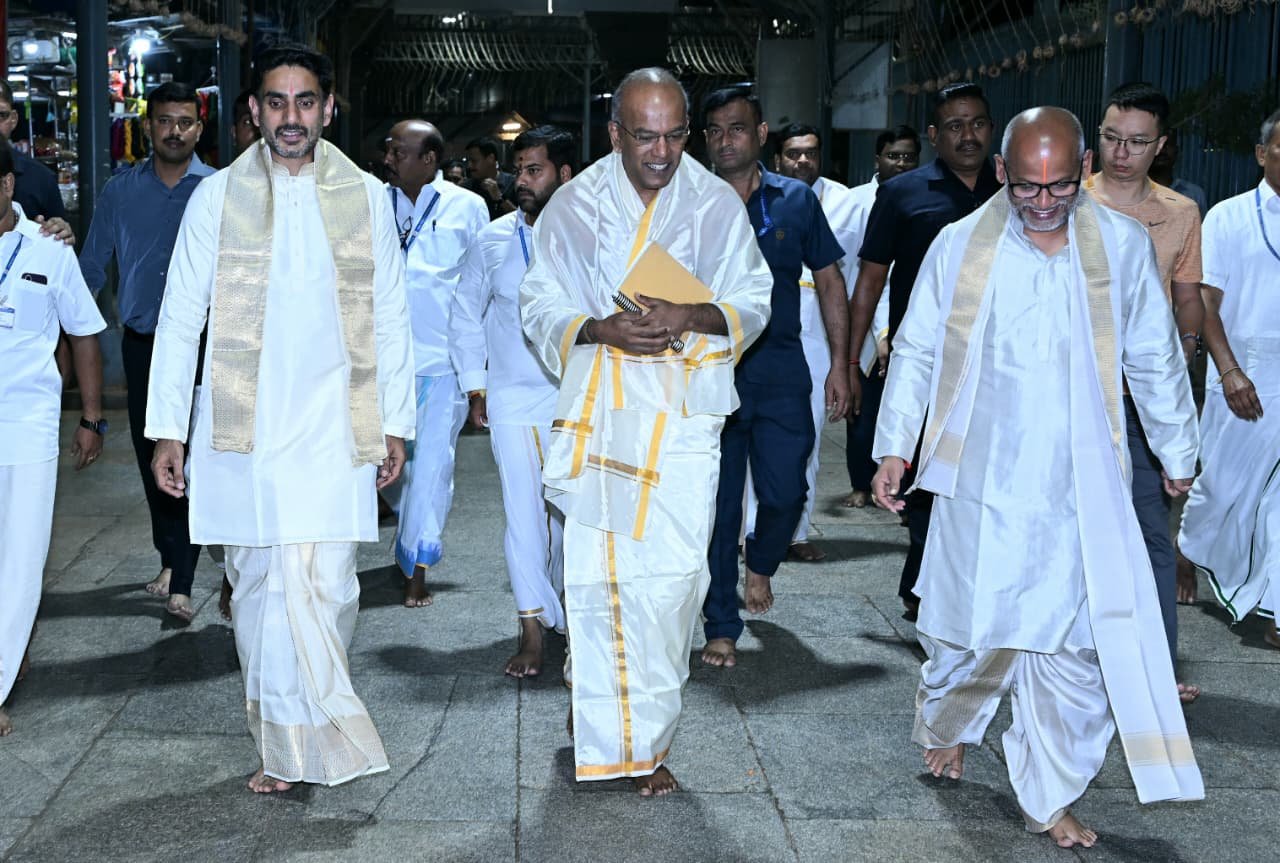 Nara Lokesh visited Tirumala